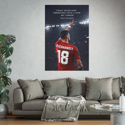 "I Will Never Stop Improving Until I Stop My Career"